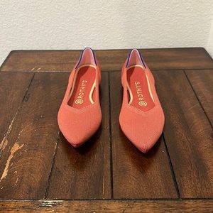 Rothy’s The Point- Retired color looks like brick color